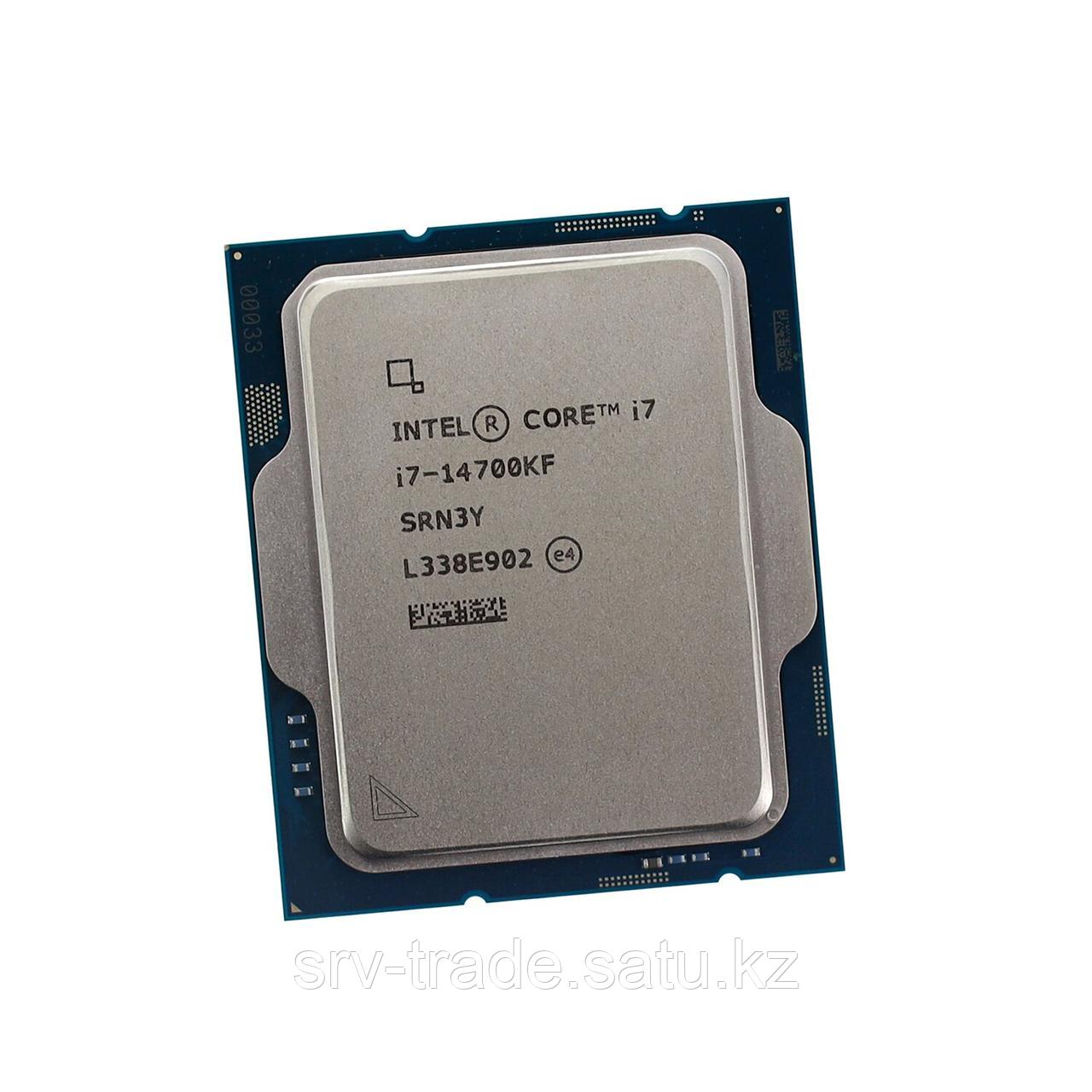 Процессор Intel Сore i7-14700KF, oemСPU 3.4GHz (Raptor Lake, 5.6), 20/28T, 33MB L3, MTP 253W, S1700 - фото 2 - id-p116361322
