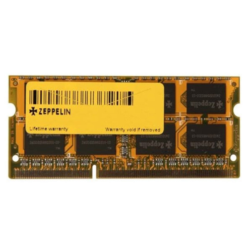 Zeppelin SODIMM DDR3 PC-12800 озу (Z 8G/1600/5128 SO 1.35V) - фото 1 - id-p116310075