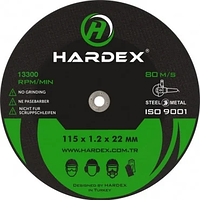 Hardex 180*1,6 мм кескіш дискілер (қорапта 200 дана)