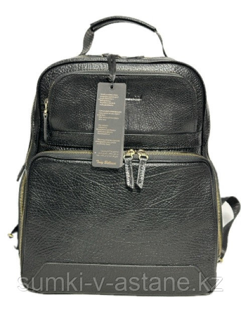 Мужской кожаный рюкзак "TONY BELLUCCI" (высота 37 см, ширина 28 см, глубина 14 см) - фото 4 - id-p95248465