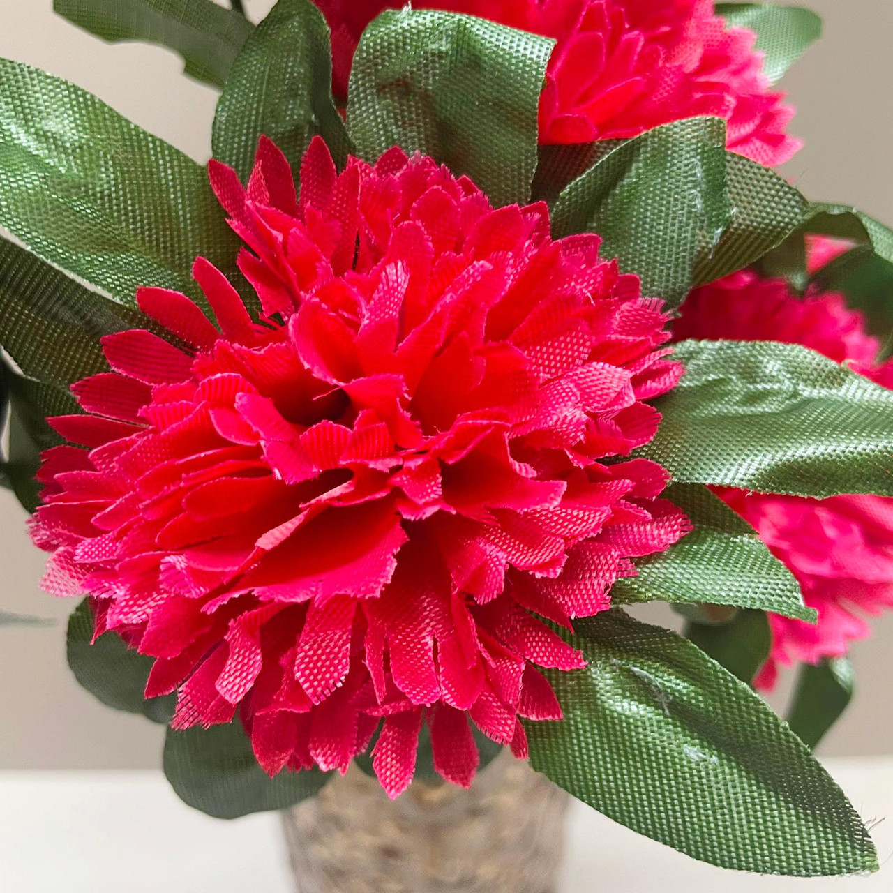 Искусственные цветы 45 см красные - фото 4 - id-p51504181
