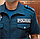 Нашивка "POLISIA (полиция)" на грудь (Светоотражающая), фото 3