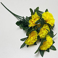 Искусственные цветы 45 см желтый