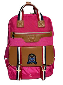 Школьный рюкзак "Panda" для девочек в средние классы. Высота 39 см, ширина 30 см, глубина 13 см.