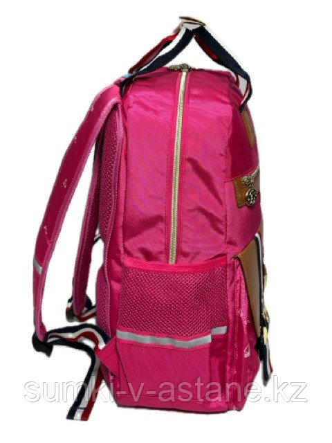Школьный рюкзак "Panda" для девочек в средние классы. Высота 39 см, ширина 30 см, глубина 13 см. - фото 8 - id-p116364337