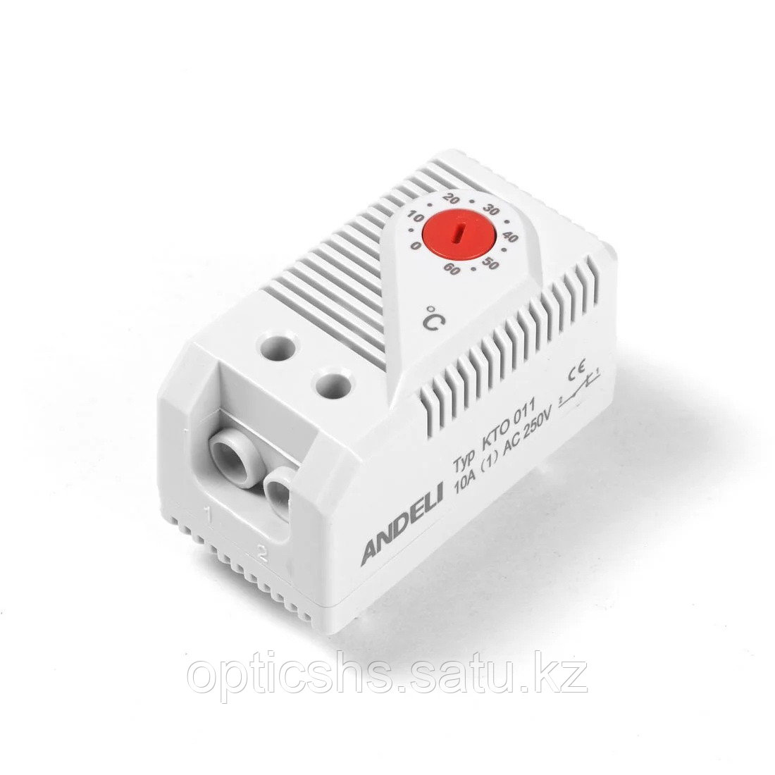 Термостат, KT0 011 (NC) 250V AC 10A 0-60C, красный (Offner) - фото 1 - id-p116364412