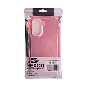 Чехол для телефона XG XG-HS186 для Redmi 13C/POCO C65 ТПУ Розовый 2-020914, фото 2