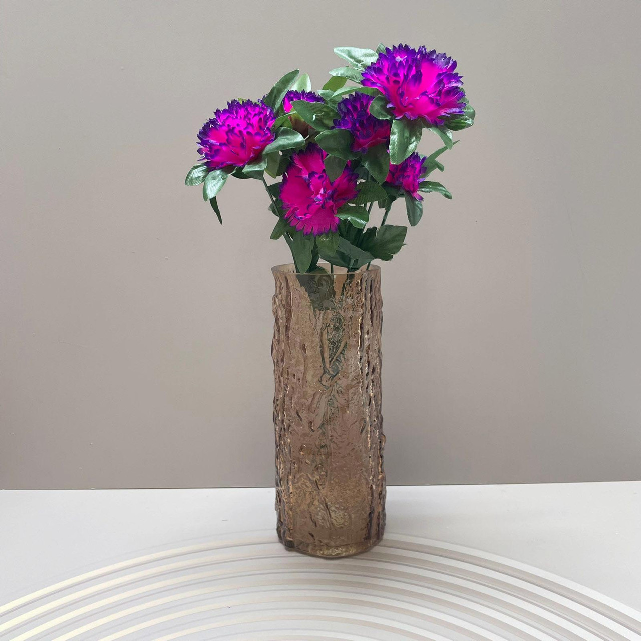 Искусственные цветы 45 см розово фиолетовые