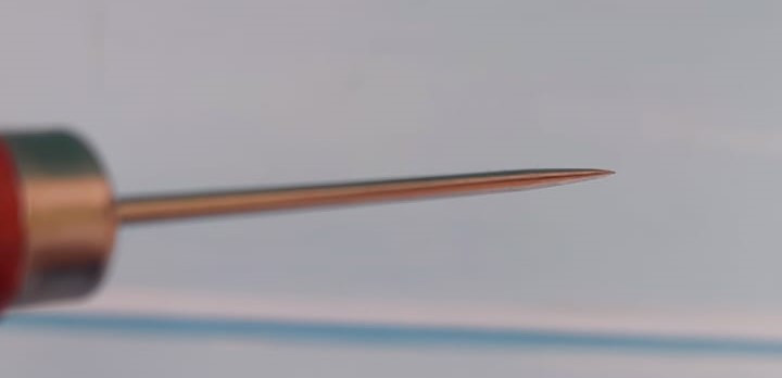 Хозяйственное шило 13 см с деревянной ручкой - фото 5 - id-p116327488