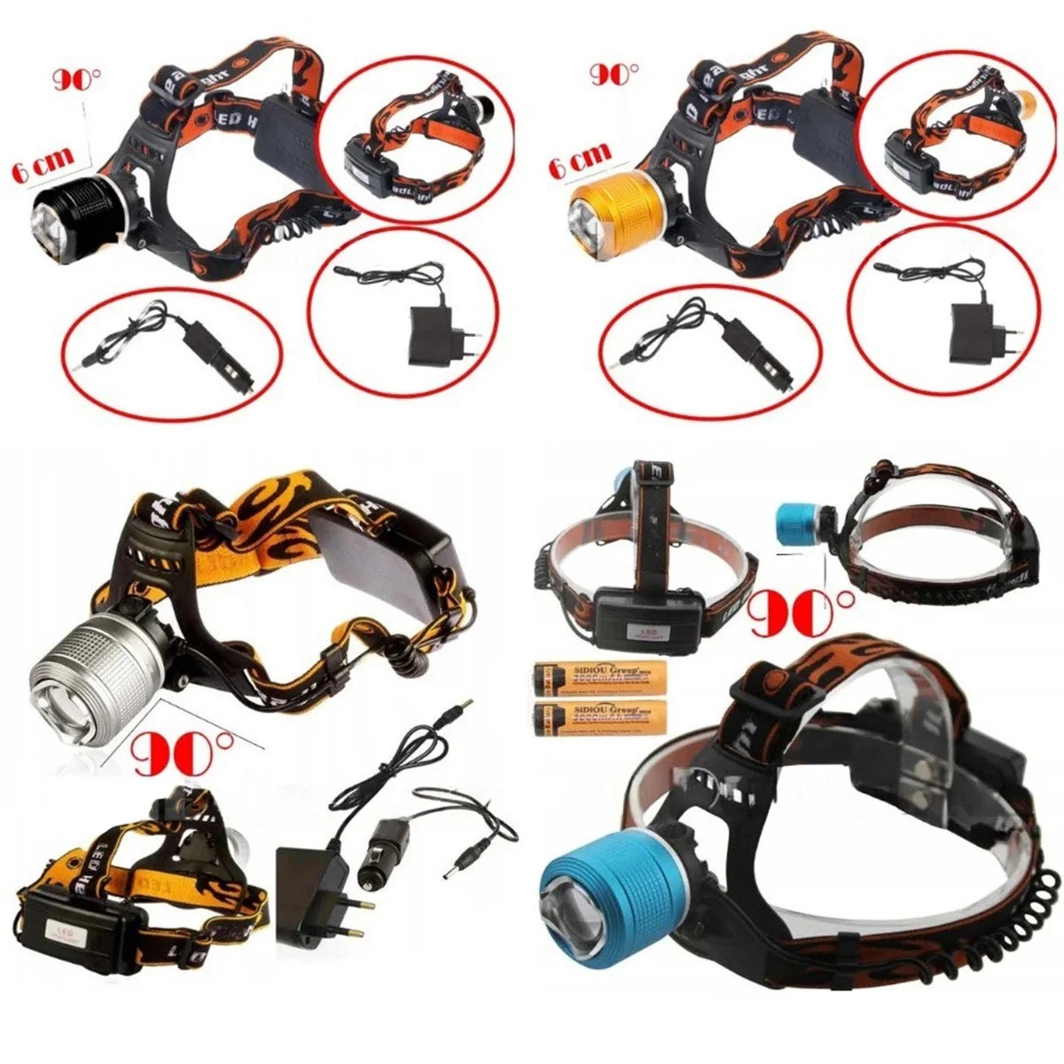 Светодиодный налобный фонарь Led Headlight 4