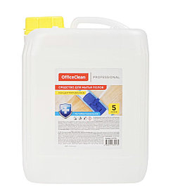 Средство для мытья полов OfficeClean Proffesional "Антибактериальное", концентрат, 5 литров