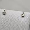 Золотые серьги с бриллиантами 0.38Ct SI1/I, Ex-Cut, фото 7