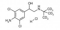 Кленбутерола-D9 гидрохлорид 10 мг, > 99% (BA008-10)