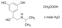 Орципреналинацетата гидрат (метапротеренола ацетат) 100 мг, > 99% (BA045-100) - фото 1 - id-p116366430