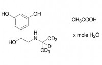 Орципреналинацетата-D7 гидрат (метапротеренола ацетат) 25 мг, > 99% (BA046-25) - фото 1 - id-p116366433