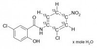 Никлозамида-13C6-гидрат 50 мг, > 99% (BI053-50)