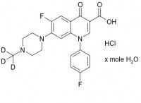 Дифлоксацина-D3 гидрохлорида гидрат 10 мг, > 99% (CH006-10)