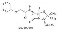 Феноксиметилпенициллина калиевая соль 100 мг, > 99% (LA005-100)