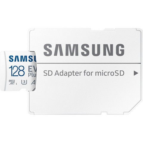 Карта памяти 128GB Samsung EVO Plus microSDXC+Adapter, Class 10, MB-MC128KA/EU - фото 2 - id-p116368916