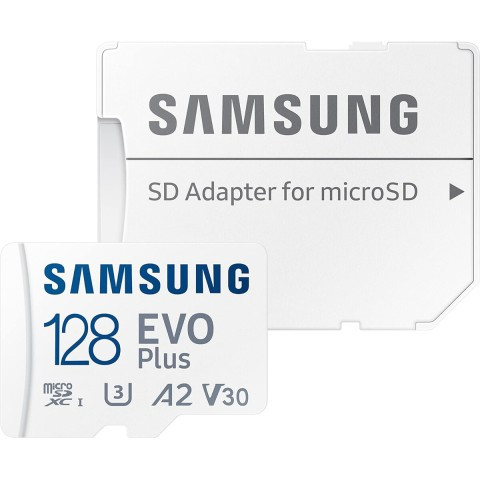 Карта памяти 128GB Samsung EVO Plus microSDXC+Adapter, Class 10, MB-MC128KA/EU - фото 3 - id-p116368916