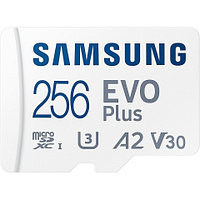 Карта памяти 256GB Samsung EVO Plus microSDXC+Adapter, Class 10, MB-MC256KA/EU