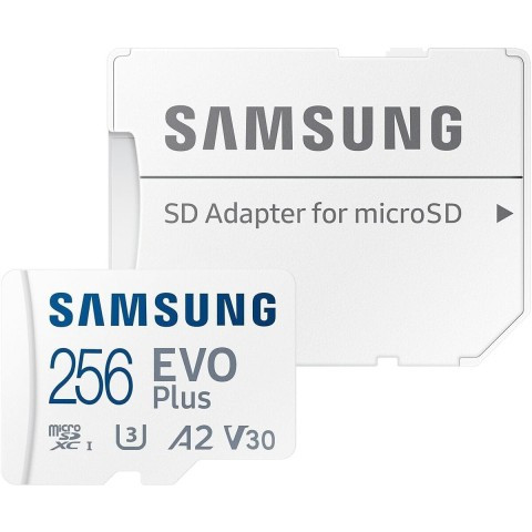 Карта памяти 256GB Samsung EVO Plus microSDXC+Adapter, Class 10, MB-MC256KA/EU - фото 3 - id-p116368917