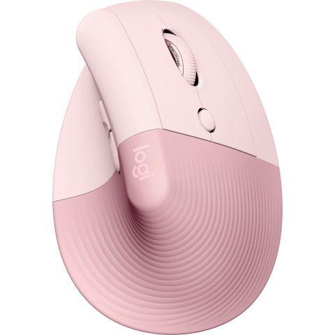 LOGITECH Lift Bluetooth Vertical Ergonomic Mouse - ROSE/DARK ROSE - фото 1 - id-p116368924