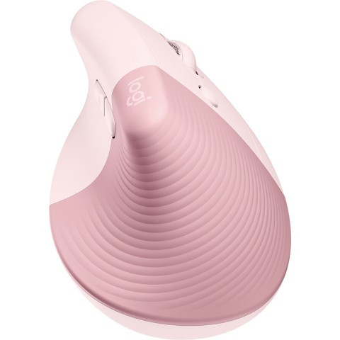 LOGITECH Lift Bluetooth Vertical Ergonomic Mouse - ROSE/DARK ROSE - фото 2 - id-p116368924