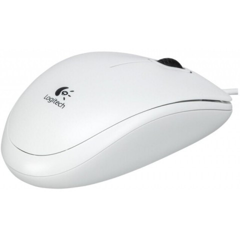 LOGITECH Corded Mouse B100 - Business EMEA - WHITE - фото 2 - id-p116368928
