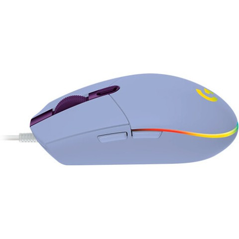 Проводная игровая мышь LOGITECH G102 LIGHTSYNC, LILAC - фото 4 - id-p116368953