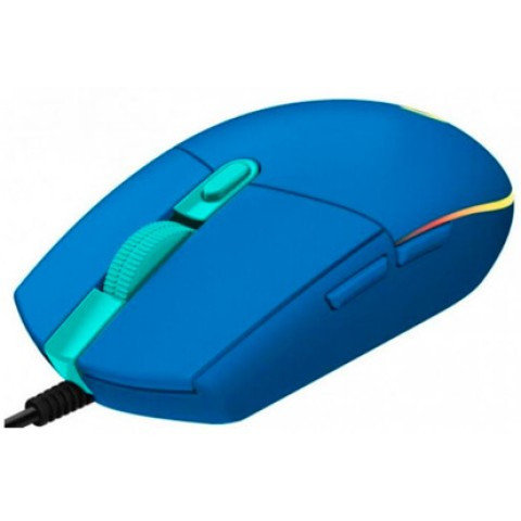 Проводная игровая мышь LOGITECH G102 blue - фото 1 - id-p116368956