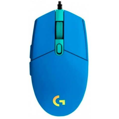 Проводная игровая мышь LOGITECH G102 blue - фото 2 - id-p116368956