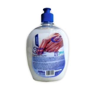 Жидкое мыло для рук Clean Care Эконом с флип-топ, 0,5 л - фото 1 - id-p116369470
