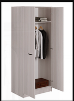 Шкаф для одежды "SERT", 80x40x176 см, серый