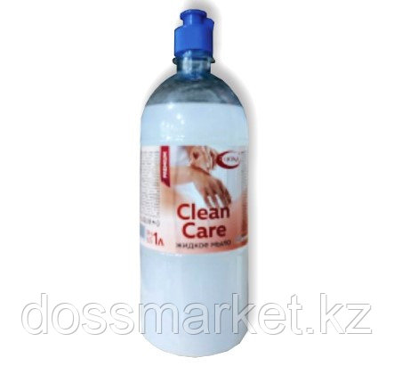Жидкое мыло для рук Clean Care Premium, с флип-топ 1 л - фото 1 - id-p116369597