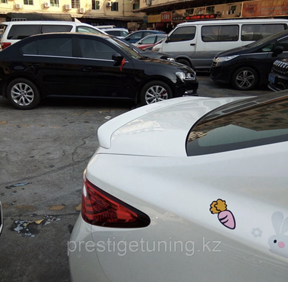 Спойлер на багажник на Lexus ES 2012-17 (под покраску) - фото 6 - id-p116369695
