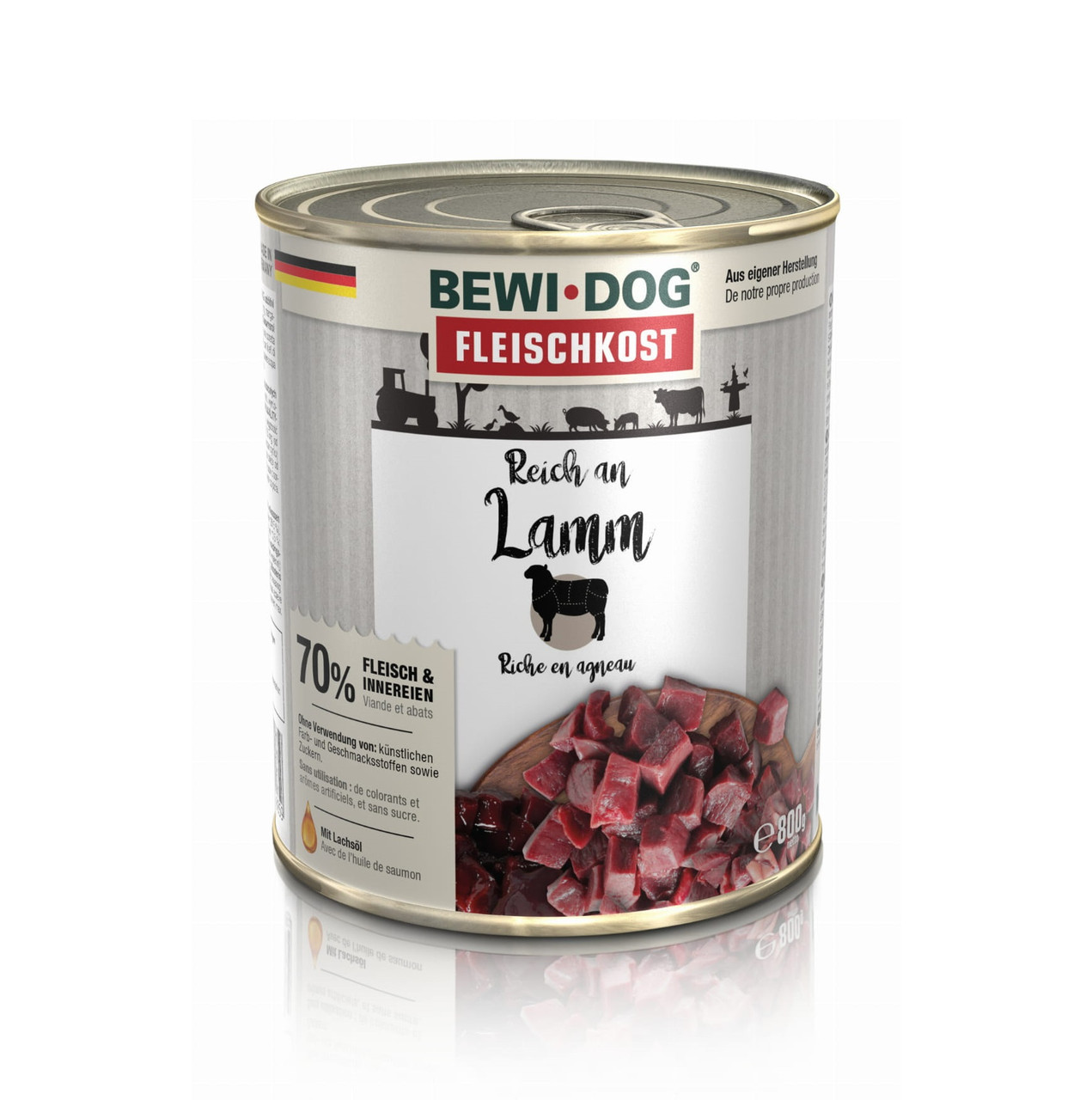 Bewi Dog rich in Lamb 800 гр влажный корм из ягненка - фото 1 - id-p116369733