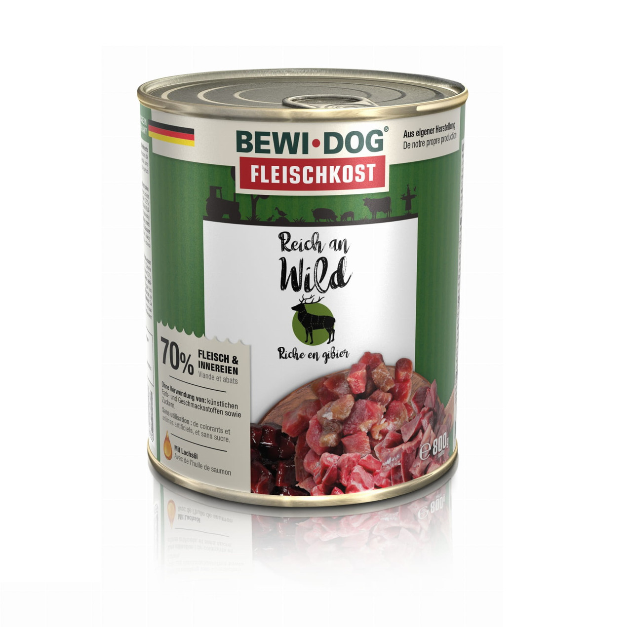 Bewi Dog rich in Venison 800 гр влажный корм из оленины - фото 1 - id-p116369692
