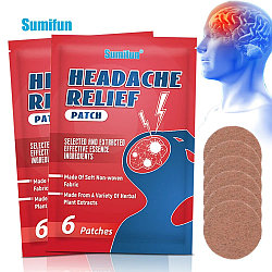 Пластыри от головной боли "Headache Relief Patch", 6 шт