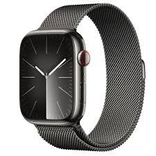 Apple Watch Series 9 41mm graphite Milanese loop