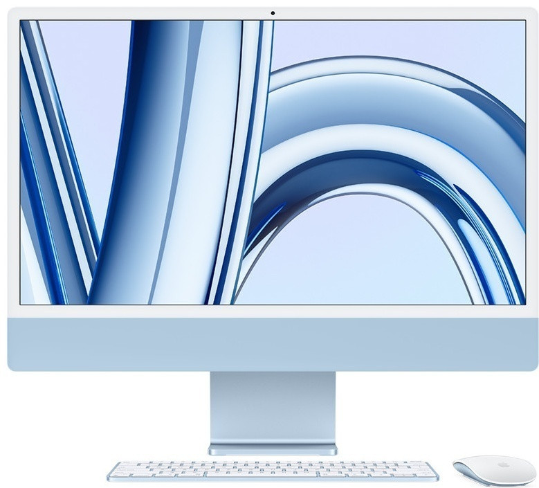Apple iMac 24' M3 8C/8C 8Gb/256Gb MQRA3 green - фото 2 - id-p116370920