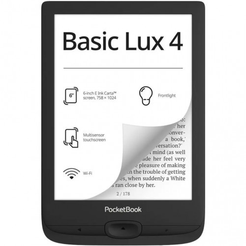PocketBook 618 Basic Lux 4 Black (PB618-P-CIS) - фото 1 - id-p116371865