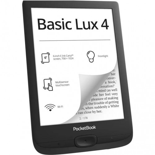 PocketBook 618 Basic Lux 4 Black (PB618-P-CIS) - фото 2 - id-p116371865