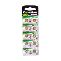 Батарейка, CAMELION, AG12-BP10(0%Hg), Alkaline, AG12, 1.5V, 0% Сынап, 10 дана. к піршікте