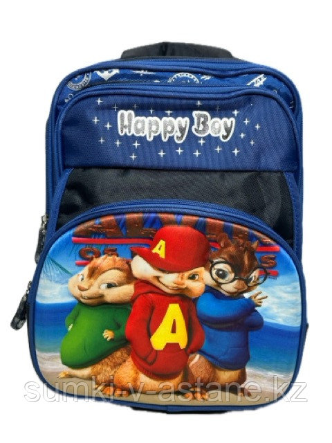 Школьный рюкзак для мальчика в начальные классы, с сумкой под сменную обувь. - фото 10 - id-p35453854