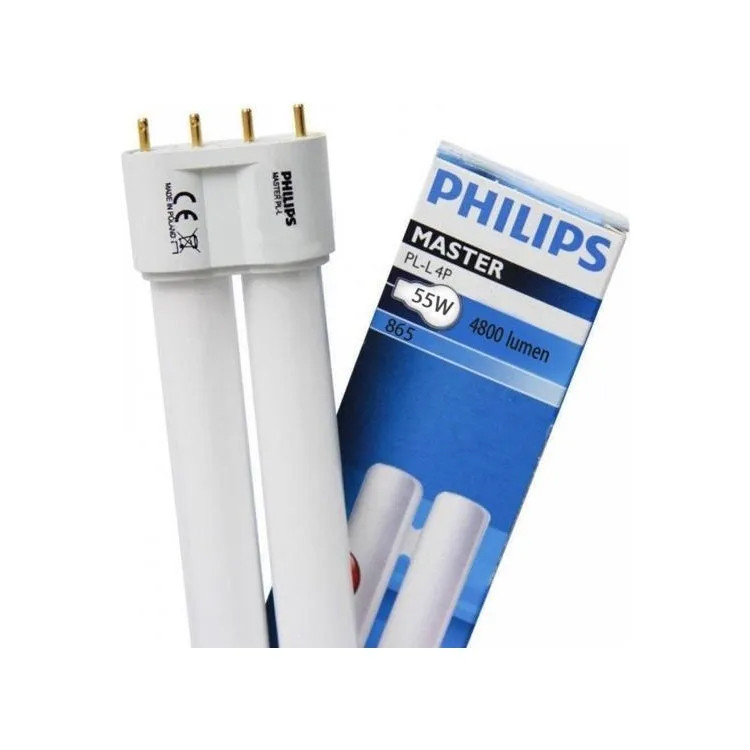 Лампа компактная люминесцентная Philips MASTER PL-L 55W/865/4P - фото 1 - id-p116372334