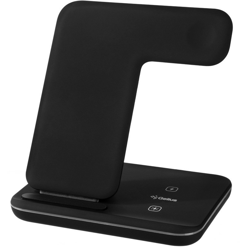 Gelius Pro wireless charger 3in1 15W GP-AWC01 black - фото 1 - id-p116372712