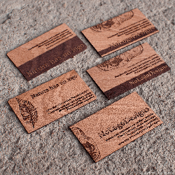 Деревянные визитки