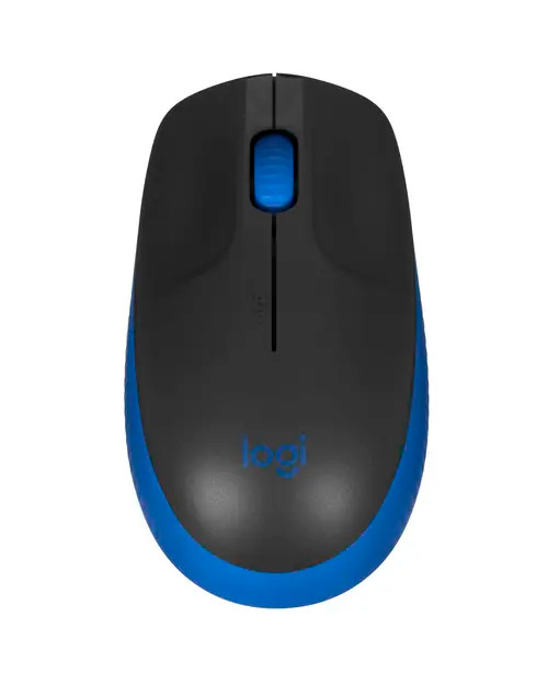 Мышь компьютерная  Mouse wireless LOGITECH M190 blue-black 910-005925