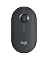 Мышь компьютерная Mouse wireless LOGITECH Pebble M350 black 910-005576